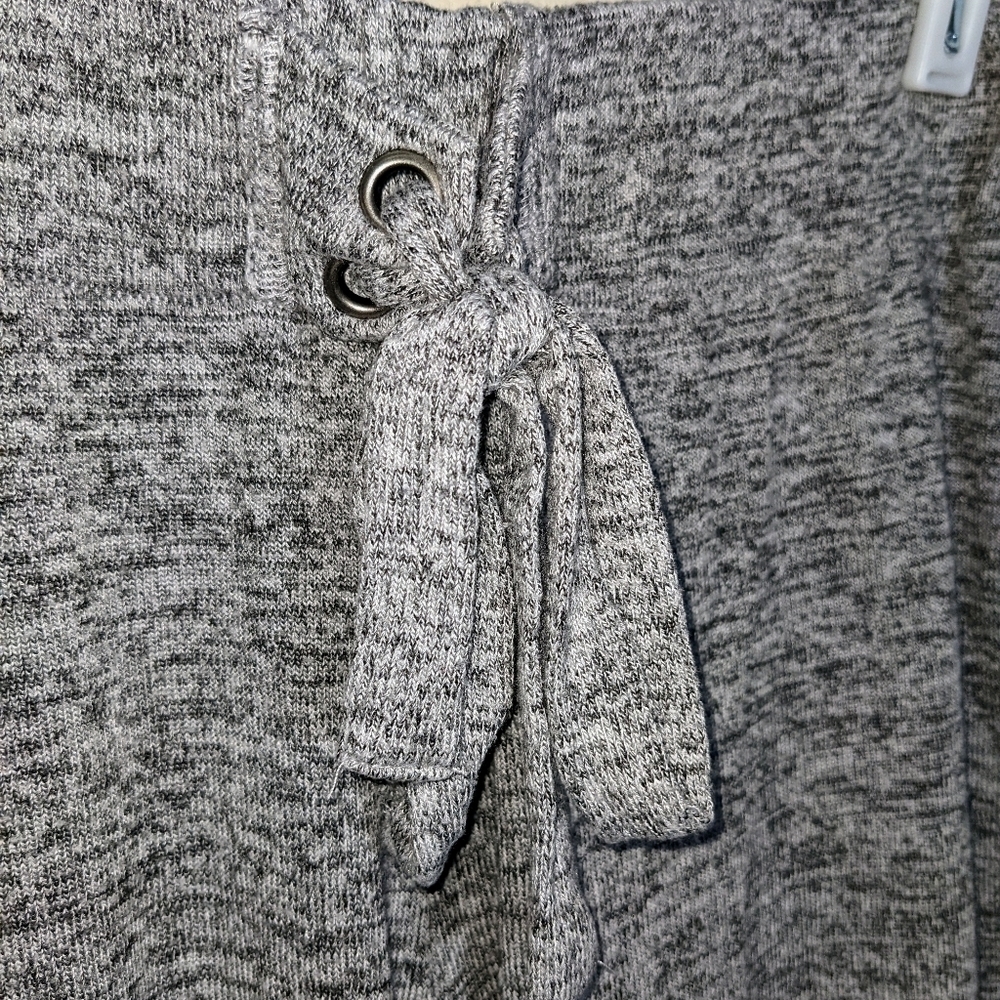 Heather Gray Drawstring Joggers by PST - Picture 4 of 5